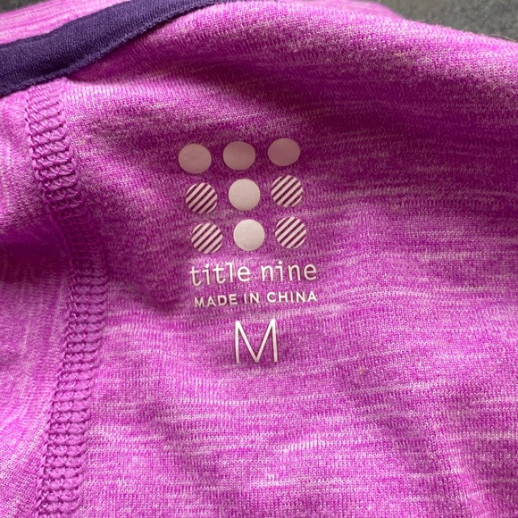 Title Nine Grace Long Sleeve tee size M.  Super soft! - Picture 2 of 7